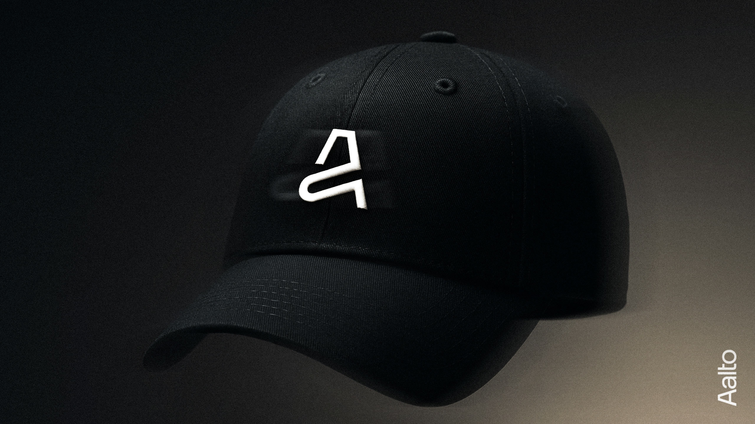 Aalto_Logo_Dad_Cap_02